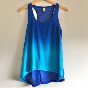 🌸Blue ombré racer back tank top🌸